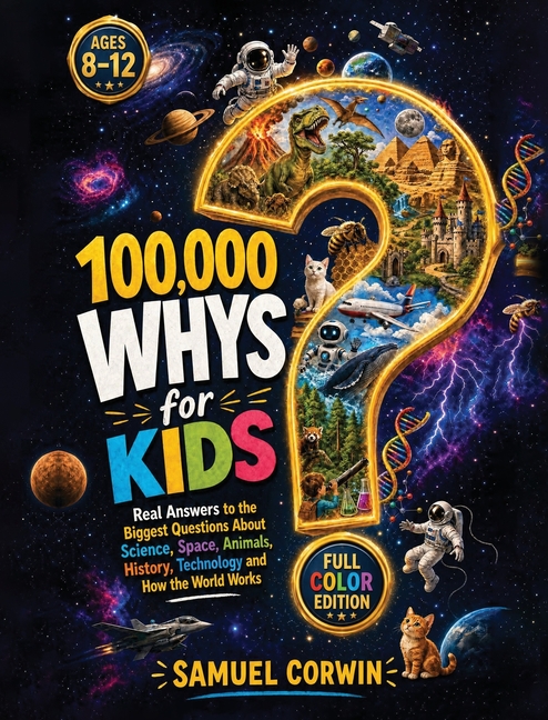 100,000 Whys for Kids: Real Answers to the Biggest Questions About Science, Space, Animals, History, Technology and How the World Works - for Kids Age