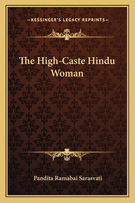The High-Caste Hindu Woman