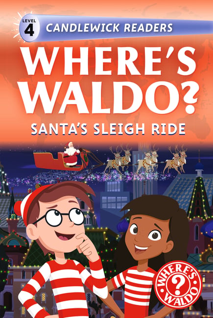 Where's Waldo? Santa's Sleigh Ride: Early Reader (a Christmas Search-And-Find Adventure for Beginning Readers and Kids Ages 4-8)