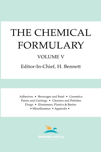 The Chemical Formulary, Volume 5