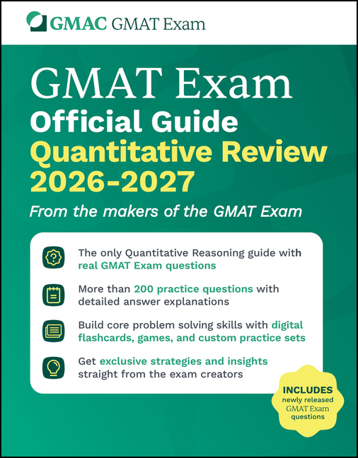 GMAT Official Guide Quantitative Review 2026 - 2027: Book + Online Question Bank