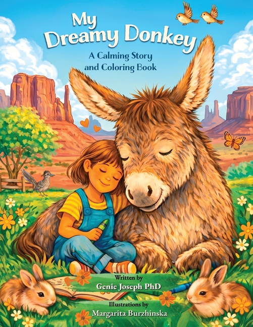 My Dreamy Donkey: A Calming Story and Coloring Book