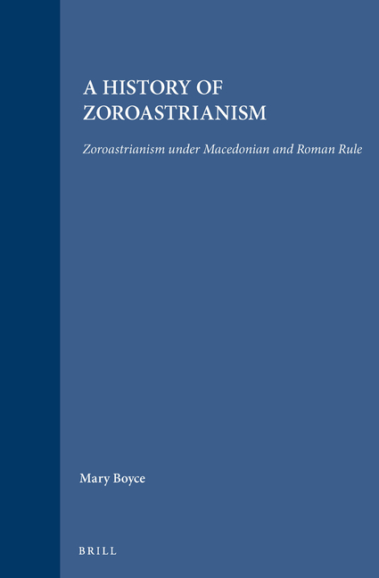 A History of Zoroastrianism, Zoroastrianism Under Macedonian and Roman Rule
