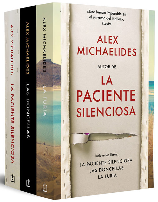 Pack Alex Michaelides (Contiene: La Paciente Silenciosa; Las Doncellas; La Furia) / Pack Alex Michaelides (Contains: The Silent Patient, the Maidens,