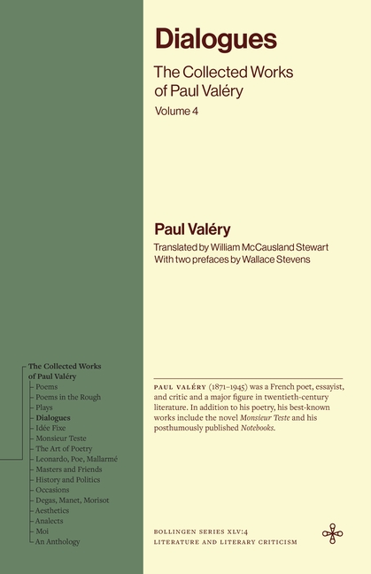 Dialogues: The Collected Works of Paul Valéry, Volume 4
