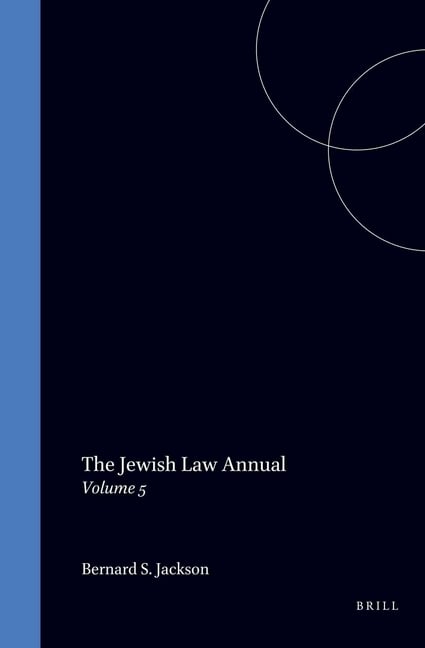 The Jewish Law Annual: Volume 5