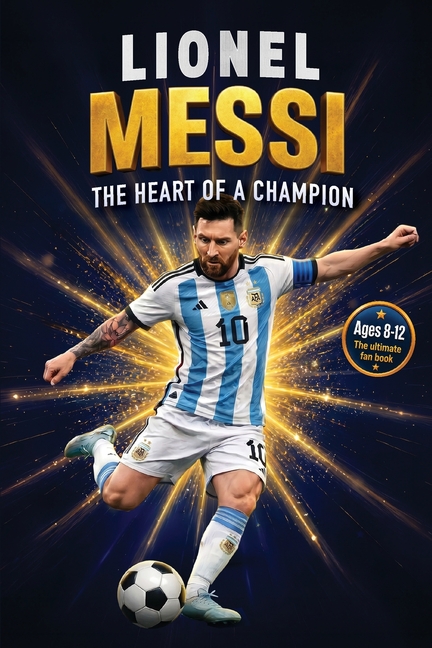 Lionel Messi: A Soccer Book for Kids, Activity Book, and Guide to Overcoming Obstacles and Never Giving Up