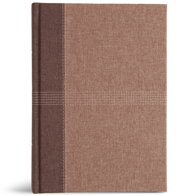 NASB Notetaking Bible, Large Print Edition, Brown Cloth Over Board