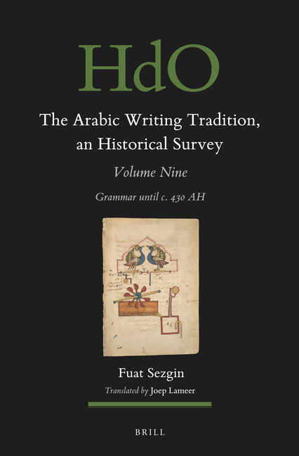 The Arabic Writing Tradition, an Historical Survey, Volume 9: Grammar Until C. 430 Ah