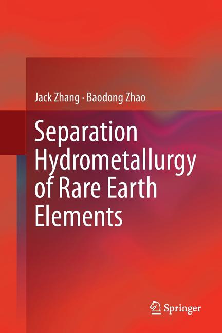 Separation Hydrometallurgy of Rare Earth Elements