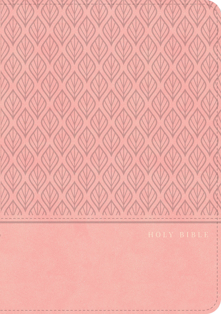 CSB Personal Size Giant Print Bible, Optimal Type, Digital Study Edition, Pink Leathertouch