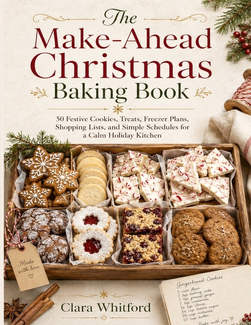 The Make-Ahead Christmas Baking Book: 50 Festive Cookies, Treats, Freezer Plans, Shopping Lists, and Simple Schedules for a Calm Holiday Kitchen