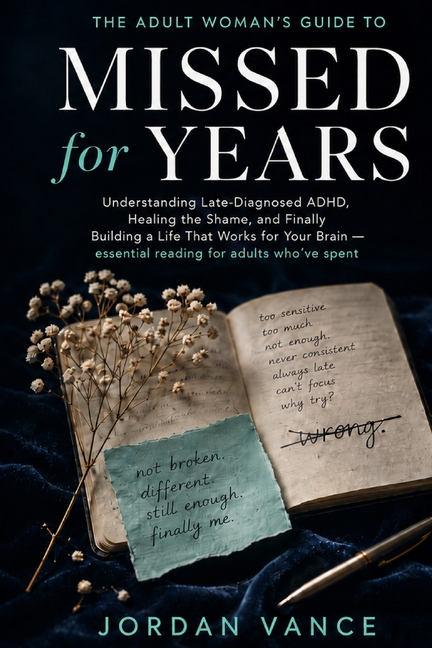Missed for Years: The Adult Woman's Guide to Understanding Late-Diagnosed ADHD, Healing the Shame, and Finally Building a Life That Works for Your Bra