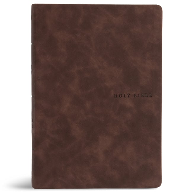 NASB Super Giant Print Reference Bible, Value Edition, Brown Leathertouch