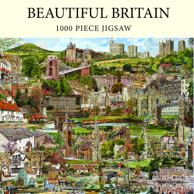 Beautiful Britain: 1000 Piece Jigsaw Puzzle