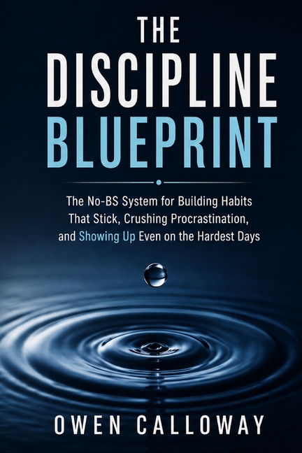 The Discipline Blueprint: The No-BS System for Building Habits That Stick, Crushing Procrastination, and Showing Up Even on the Hardest Days