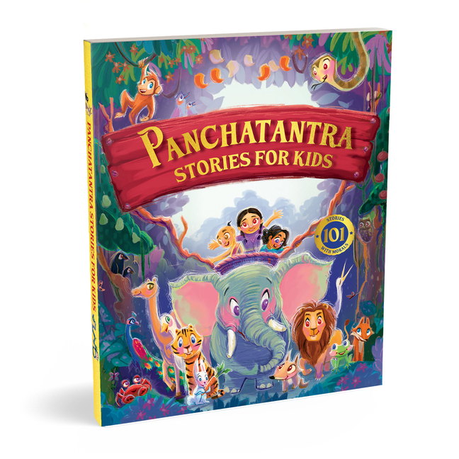 Panchatantra Stories: 101 Classic Animal Fables I Moral Stories, Indian Folklore & Life Lessons Bedtime Stories for Children Ages 5+ Select Learning