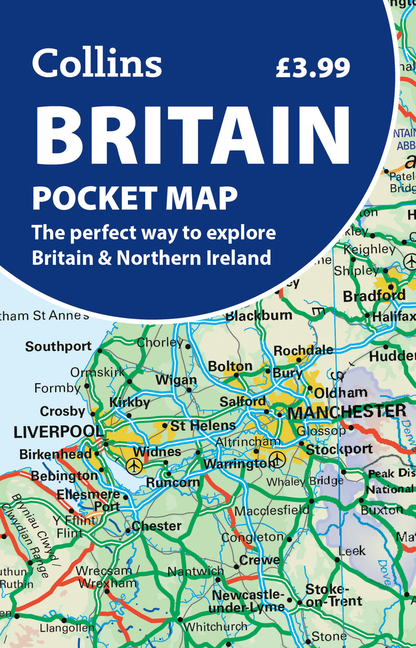 Britain Pocket Map: The Perfect Way to Explore Britain