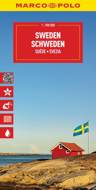 Sweden Marco Polo Map