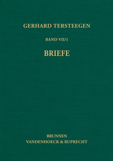 Gerhard Tersteegen: Briefe