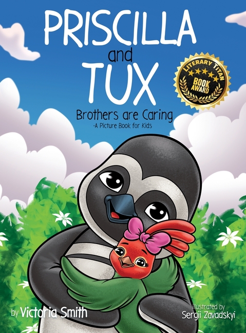 Priscilla and Tux: Brothers are Caring