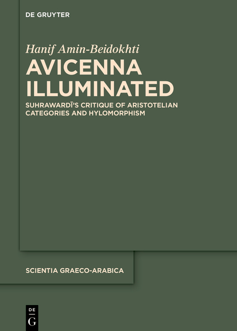 Avicenna Illuminated: Suhrawardī's Critique of Aristotelian Categories and Hylomorphism