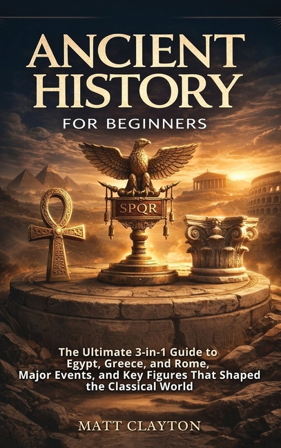 Ancient History for Beginners: The Ultimate 3-in-1 Guide to Egypt, Greece, and Rome, Major Events, and Key Figures That Shaped the Classical World