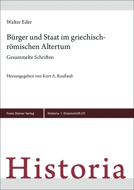 Burger Und Staat Im Griechisch-Romischen Altertum: Gesammelte Schriften
