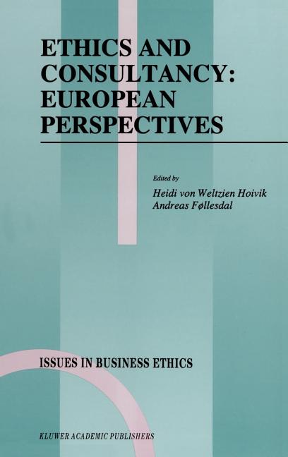 Ethics and Consultancy: European Perspectives