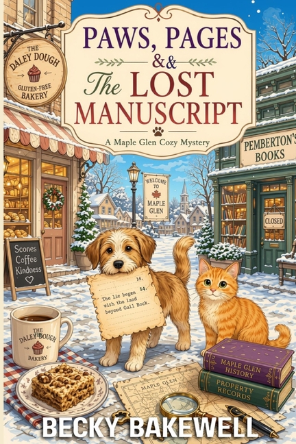 Paws, Pages & The Lost Manuscript: A Maple Glen Cozy Mystery