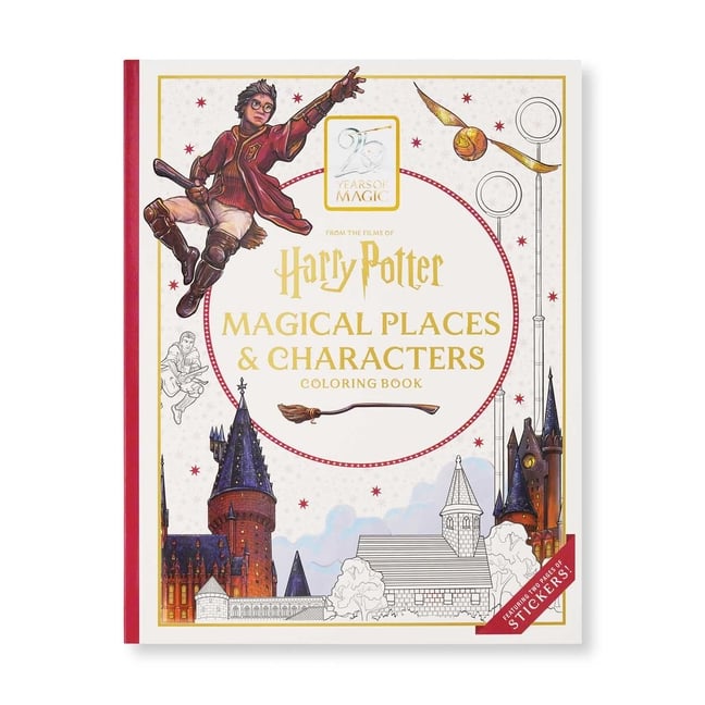 Harry Potter: Magical Places and Characters Coloring Book