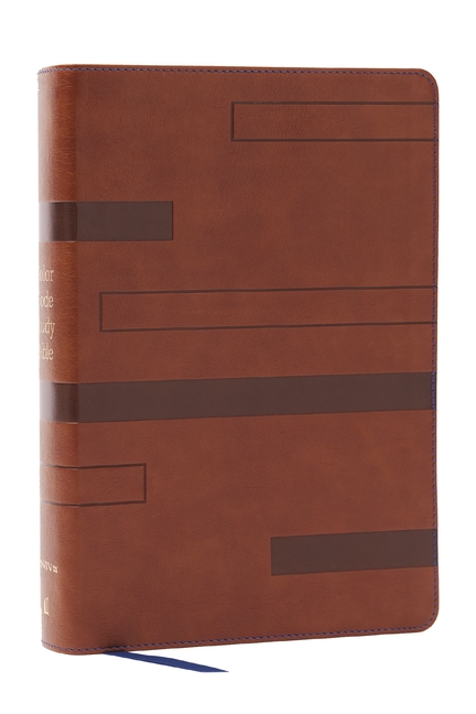 Color Code Study Bible, Revealing God's Truth Color by Color (Niv, Brown Leathersoft, Red Letter, Thumb Indexed, Comfort Print)