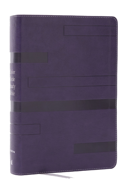 Color Code Study Bible, Revealing God's Truth Color by Color (Niv, Purple Leathersoft, Red Letter, Comfort Print)