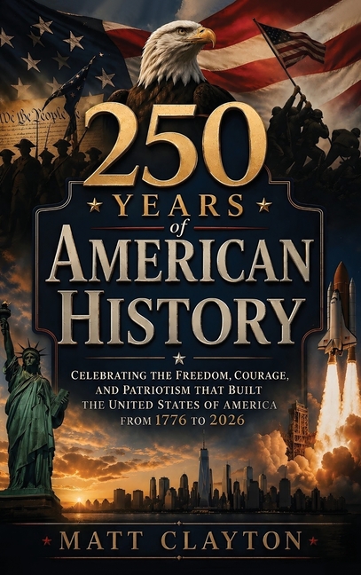 250 Years of American History: Celebrating the Freedom, Courage, and Patriotism That Built the United States of America from 1776 to 2026