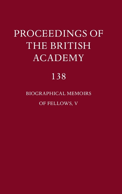 Biographical Memoirs of Fellows, V