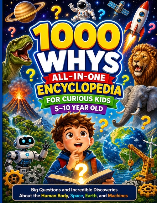 1000 Whys All-in-One Encyclopedia for Curious Kids 5-10 Year Old: Big Questions and Incredible Discoveries About the Human Body, Space, Earth, and Mac