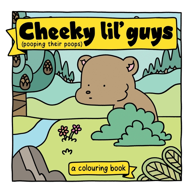 Cheeky lil' guys (pooping their poops)