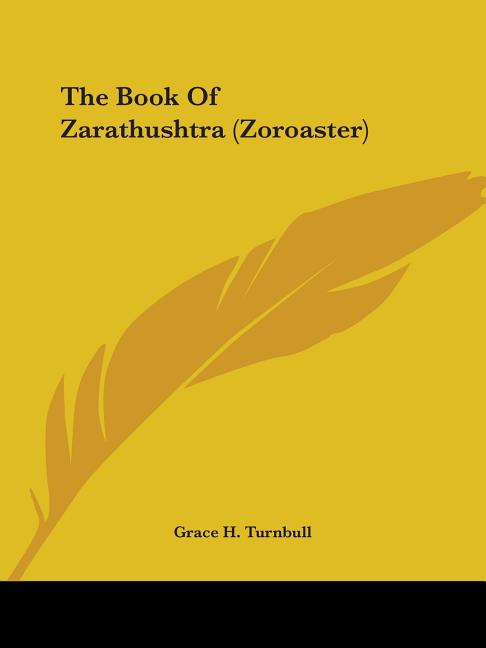 The Book Of Zarathushtra (Zoroaster)