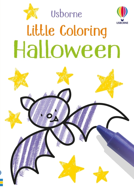 Little Coloring Halloween: A Halloween Book for Kids