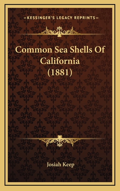 Common Sea Shells Of California (1881)