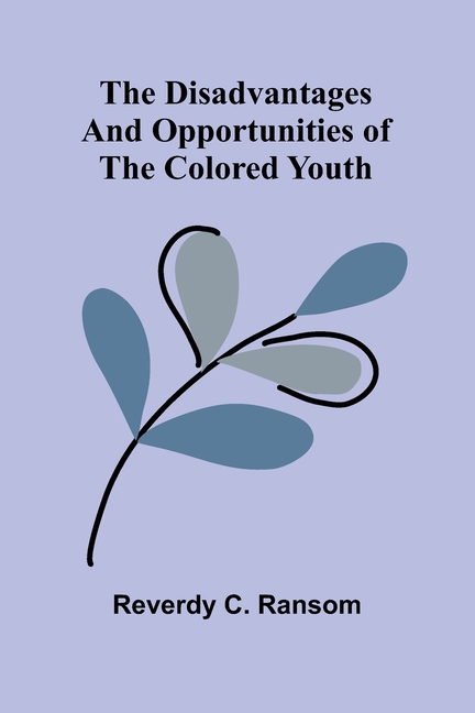 The Disadvantages And Opportunities Of The Colored Youth