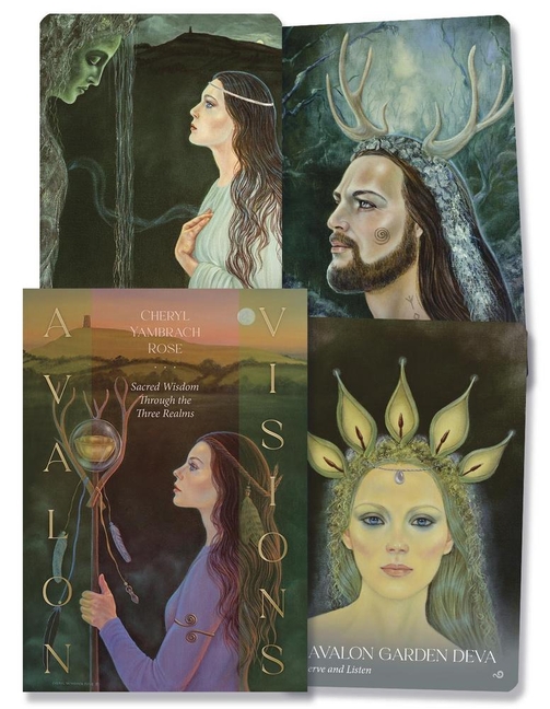 Avalon Visions Oracle: Sacred Wisdom Through the Three Realms