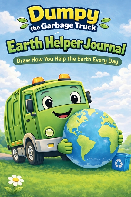 Dumpy the Garbage Truck Earth Helper Journal: A Guided Draw and Write Environmental Journal for Kids Who Love Garbage Trucks, Recycling, and Helping t