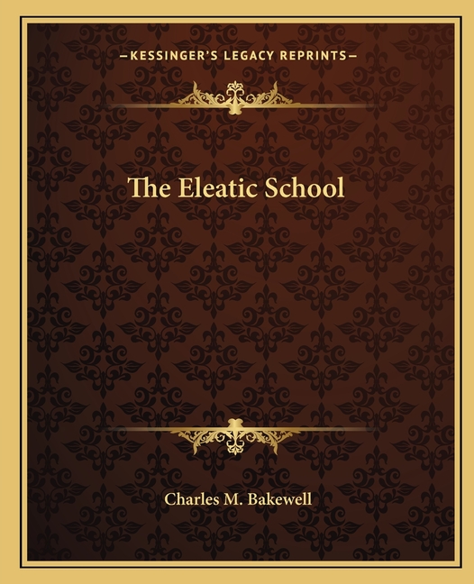 The Eleatic School