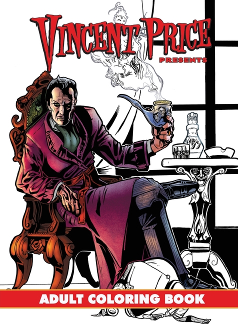 Vincent Price Presents: Adult Coloring Book