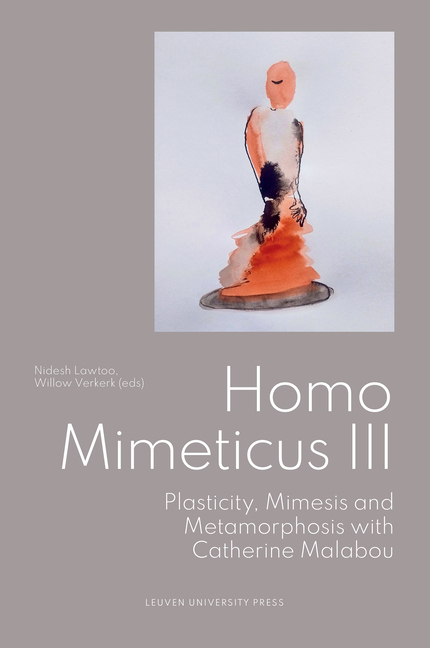 Homo Mimeticus III: Plasticity, Mimesis and Metamorphosis with Catherine Malabou