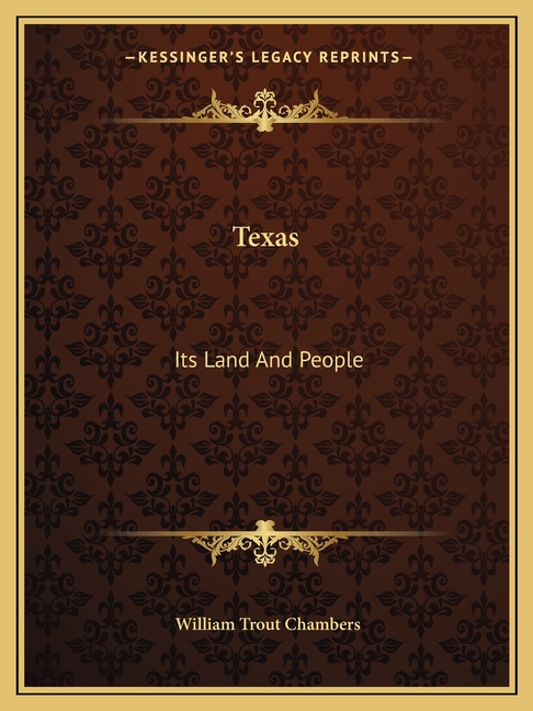 Texas: Its Land And People