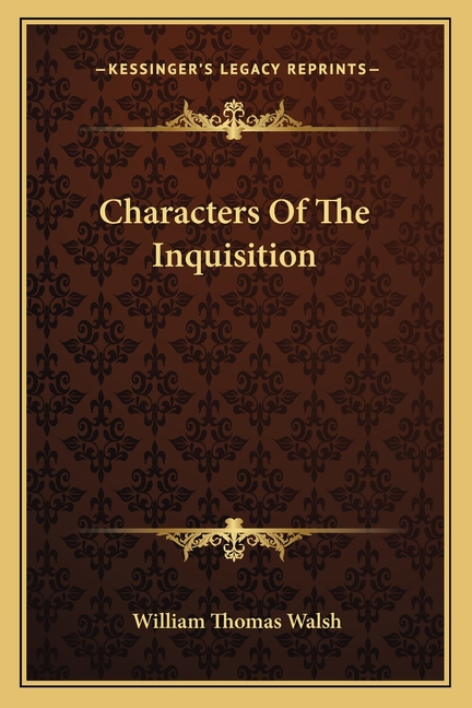 Characters Of The Inquisition