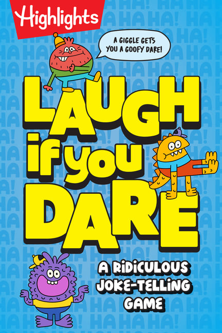 Laugh If You Dare: A Try-Not-To-Laugh Joke Book for Kids: Packed with Knock Knock Jokes for Kids, Dares and Nonstop Giggles for Family Game Night