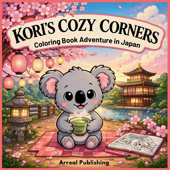 Kori's Cozy Corners Coloring Book Adventure in Japan